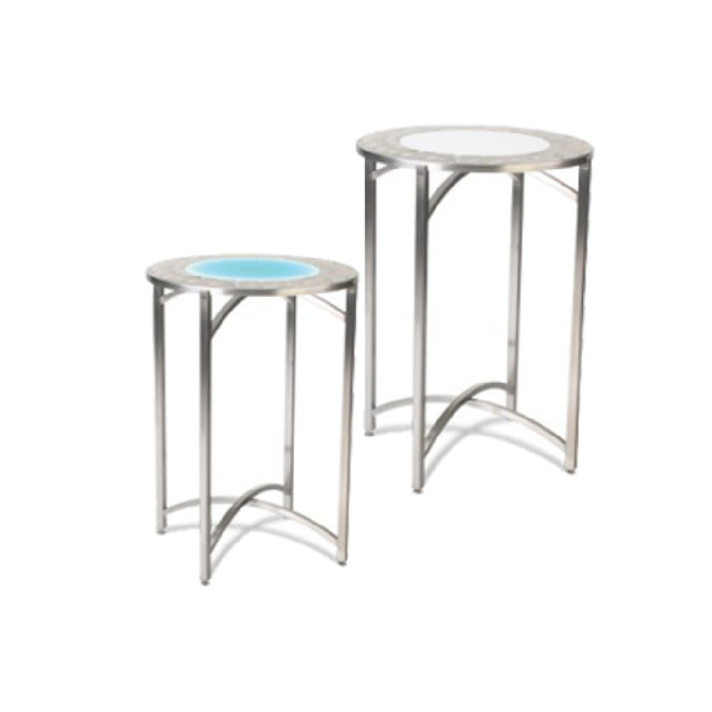 Forbes Industries 7033LED-36 EcoFlex Luxe Series Table 30" Diameter X 36"H Table Side Mount