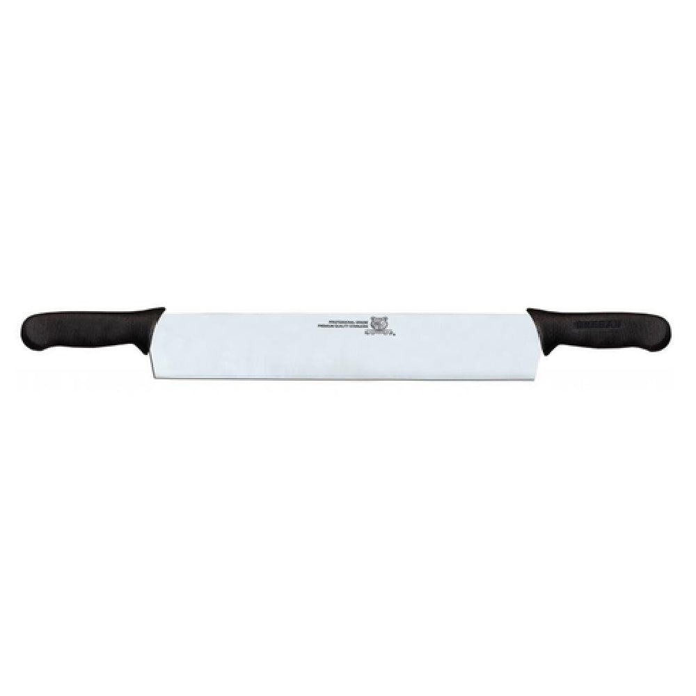 Omcan 17070 (17070) Cheese Knife 15-1/2" Blade DR Black Handles