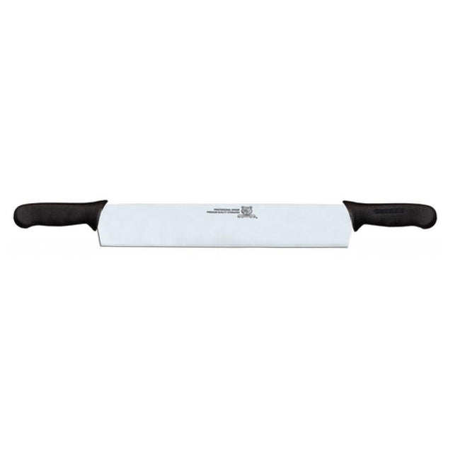 Omcan 17070 (17070) Cheese Knife 15-1/2" Blade DR Black Handles