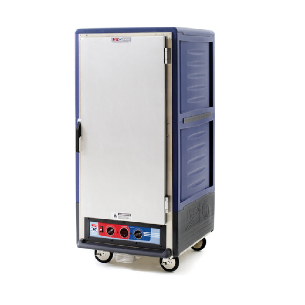 Metro C537-MFS-4-BU C5™ 3 Series Moisture Heated Holding & Proofing Cabinet With Blue Insulation Armour™