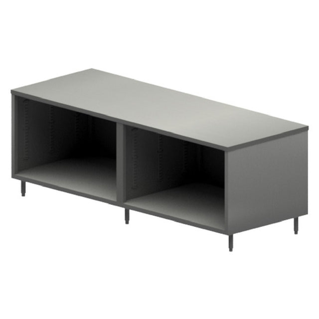 BK Resources CST-3096 Chef Table Cabinet Base With Open Front 96"W X 30"D X 34-3/4"H Overall Size