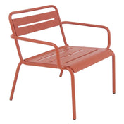 Emuamericas Llc 165 Star Lounge Armchair Outdoor/indoor Steel Slats Back And Seat
