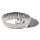 JB Prince M186 250 Tart Mold 10" Dia. Round