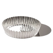 JB Prince M186 250 Tart Mold 10" Dia. Round