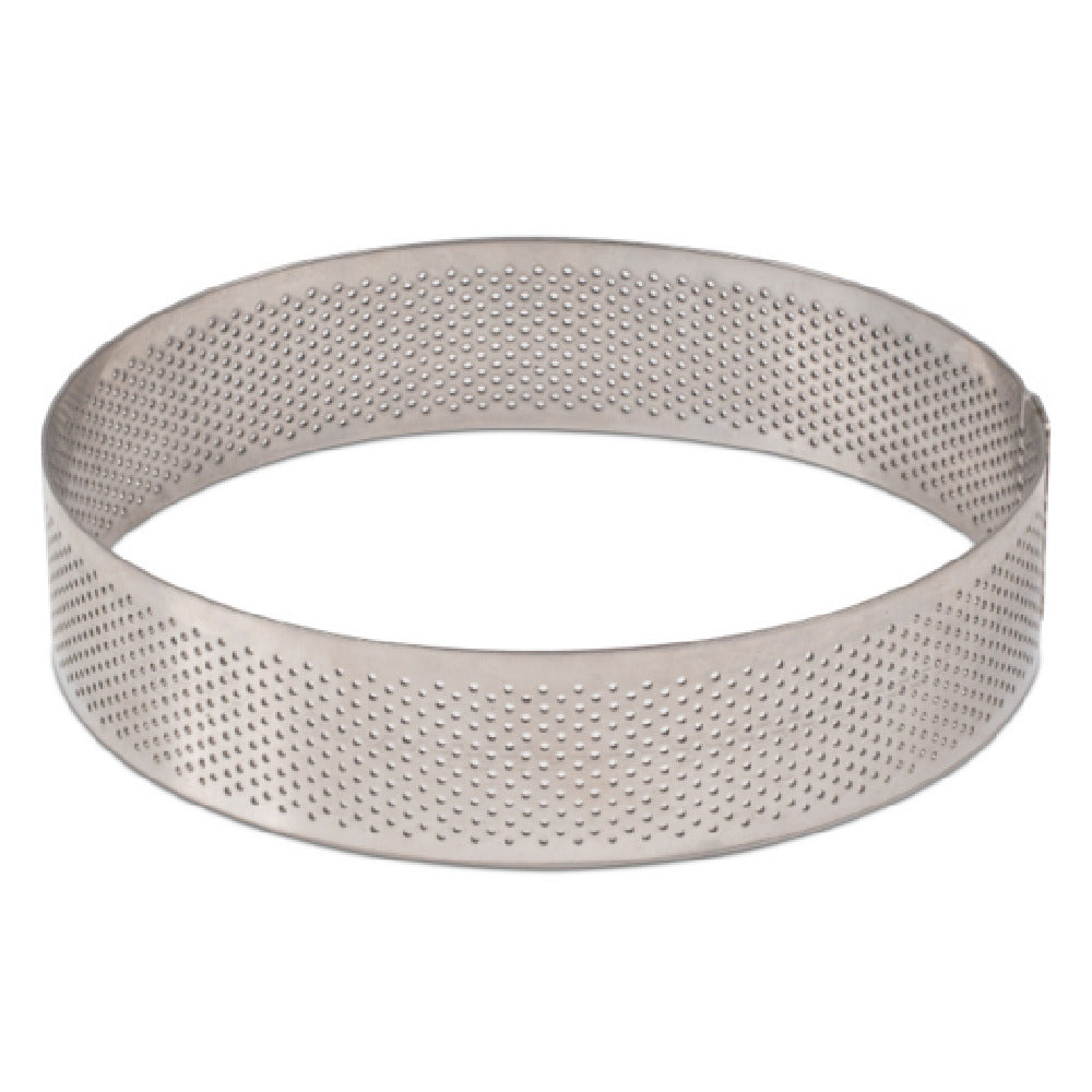JB Prince MA217 Pavoni Crostate Micro Tart Ring 5.9"dia X 1-1/3"H Round