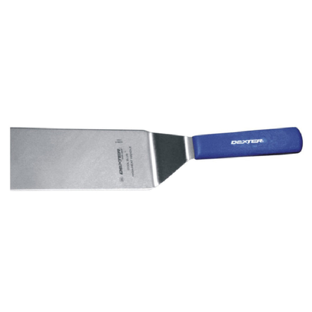 Dexter 19613H Sani-Safe® Cool Blue (S286-8SQH-PCP) Grill Turner 8" X 3" Solid