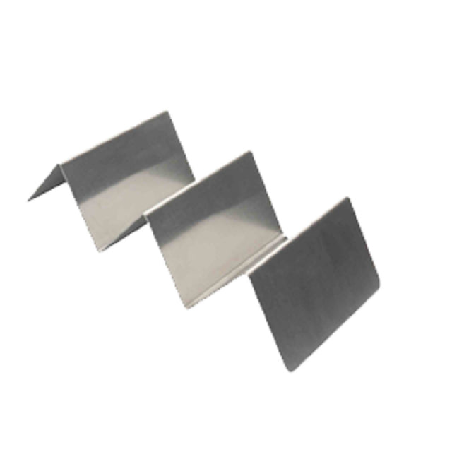 Thunder Group SLTR023F Taco Holder 2-3 Compartments Stainless Steel