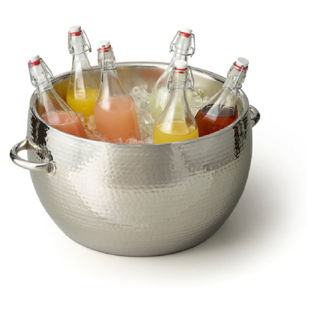 Steelite 7600CV035 Double Wall Beverage Tub 7.017.75"Creations Metal Creations Metal Buffet