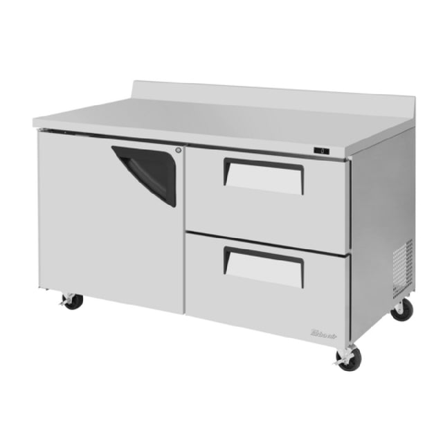 Turbo Air TWF-60SD-D2-N Super Deluxe Worktop Freezer Two-section 60-1/4"W X 30"D X 34-1/4"H