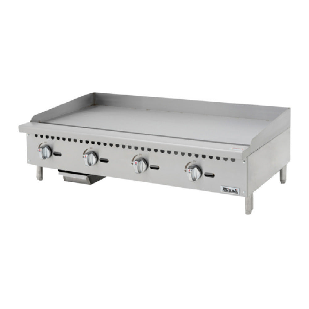 Migali Industries C-G48 Competitor Series® Griddle Countertop Natural Gas