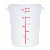 Omcan 80235 (80235) Food Storage Container 22 Quart Round
