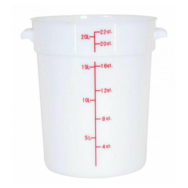 Omcan 80235 (80235) Food Storage Container 22 Quart Round