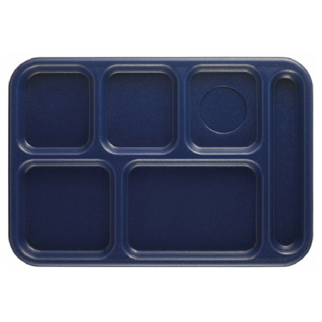 Cambro 10146CW186 Camwear® School Tray 6-compartment 10" X 14-1/2"