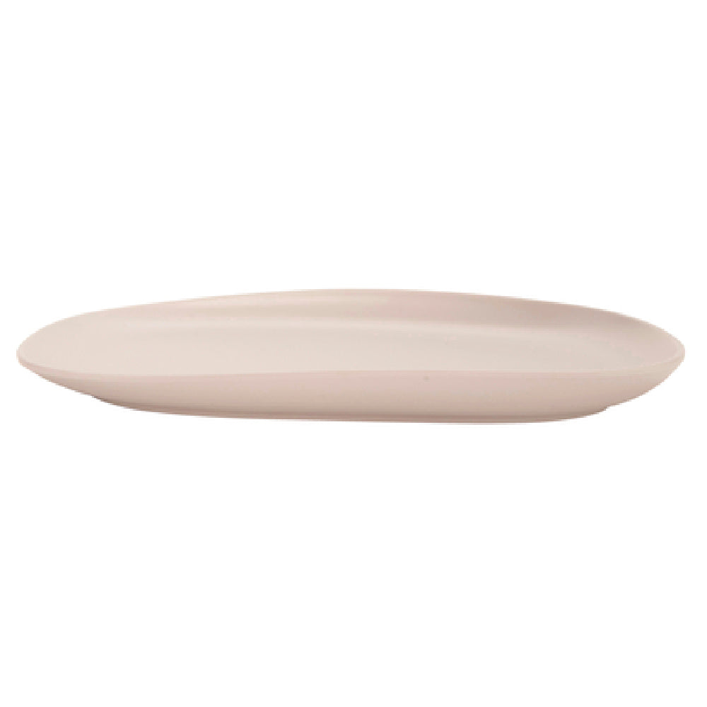 GET Enterprises CS-1275-LG Riverstone Dinner Plate/Shared Appetizer Platter 12" X 7-1/2" X 1"H