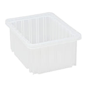 Quantum DG91050CLCS - Dividable Grid Container, 11-7/8"L X 8-1/4"W X 5"H, Clear