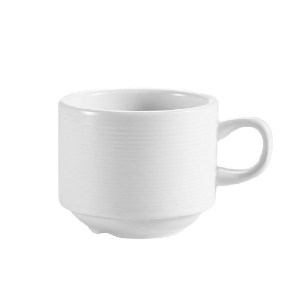 CAC China HMY-1-S Harmony Coffee Cup 8-1/2 Oz. 3-1/2" Dia. X 2-3/4"H