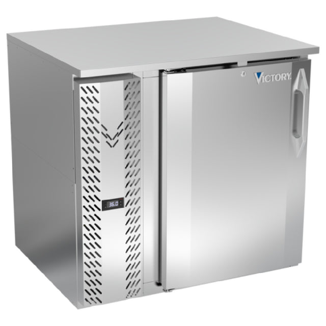 Victory VBB36HC-S - Back Bar Refrigerator, One-section, 36"W X 30-1/8"D X 34"H