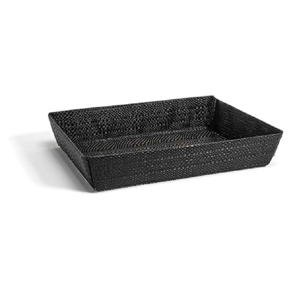 FOH BBK047BKV22 Metroweave® Basket 11"L X 8"W X 2"H Rectangular