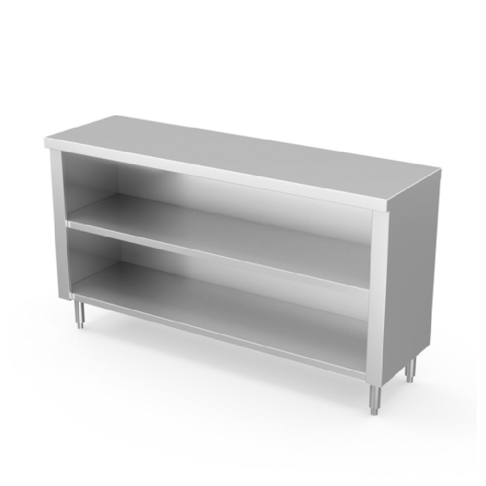 Winholt STCT-1860-DC Dish Table 60"W X 18"D X 35"H 14 Ga. Stainless Steel Top