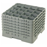 Cambro 16S1214151 Camrack® Glass Rack With (6) Soft Gray Extenders Full Size