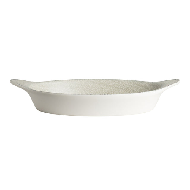 Steelite 7194TM077 Oval Eared Dish 15.0 Oz 9.625" X 5.0" X 2.0"