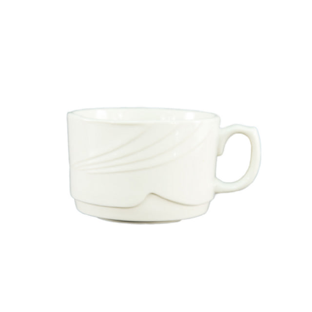 CAC China GAD-35 Garden State Demitasse Cup 3-1/2 Oz. 2-7/8" Dia. X 2"H