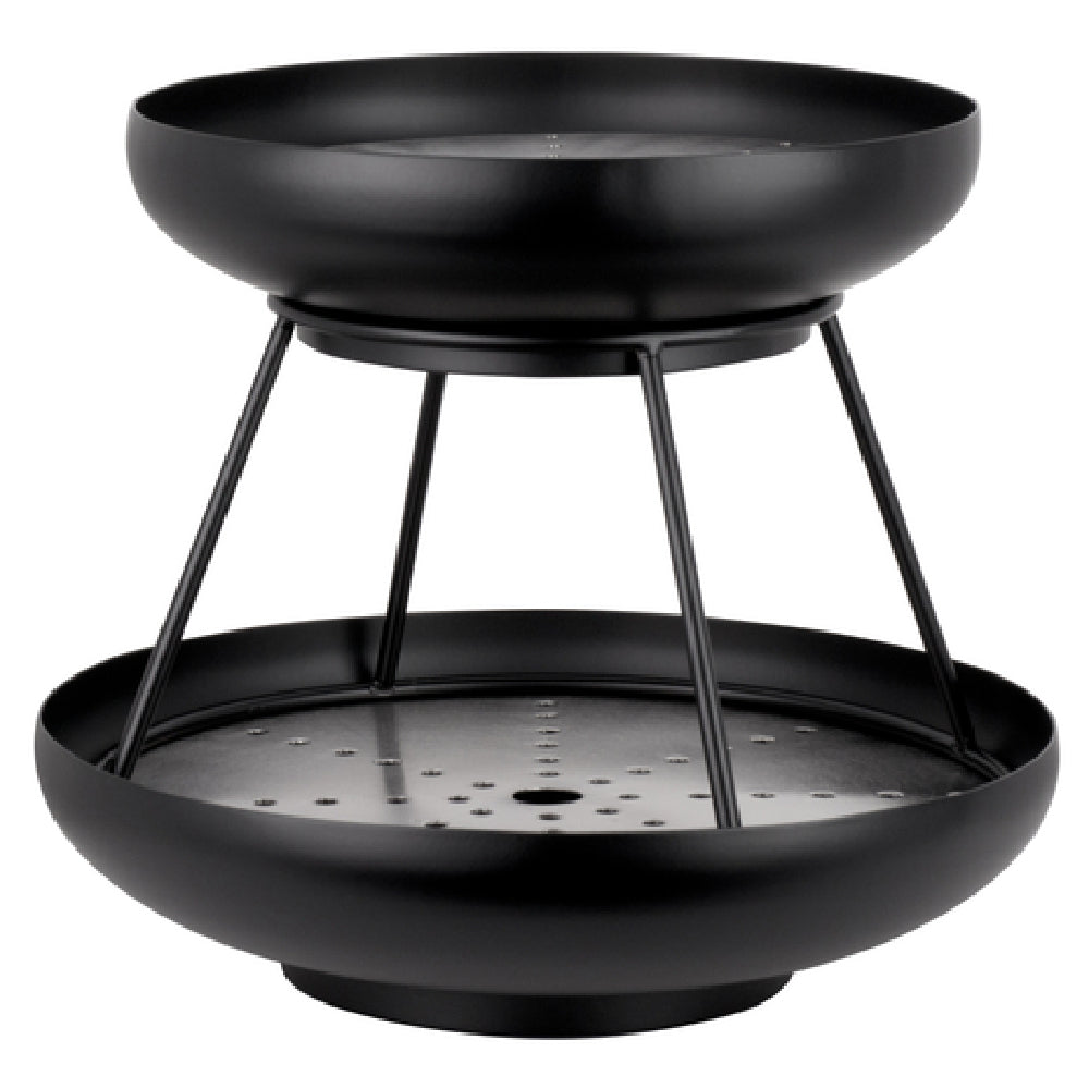 Steelite 5856JX62 2-Tier Coupe Seafood Stand 11.625" X 10.0" Seafood Stands