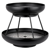Steelite 5856JX62 2-Tier Coupe Seafood Stand 11.625" X 10.0" Seafood Stands