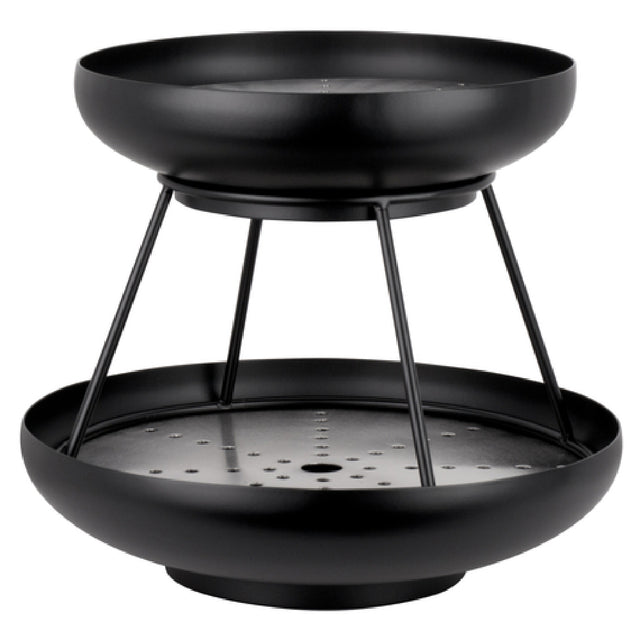 Steelite 5856JX62 2-Tier Coupe Seafood Stand 11.625" X 10.0" Seafood Stands