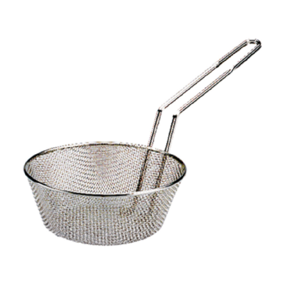 Admiral Craft CB-8F Culinary Basket 8" Dia. X 3" Deep Bowl Fine Mesh (1/8")