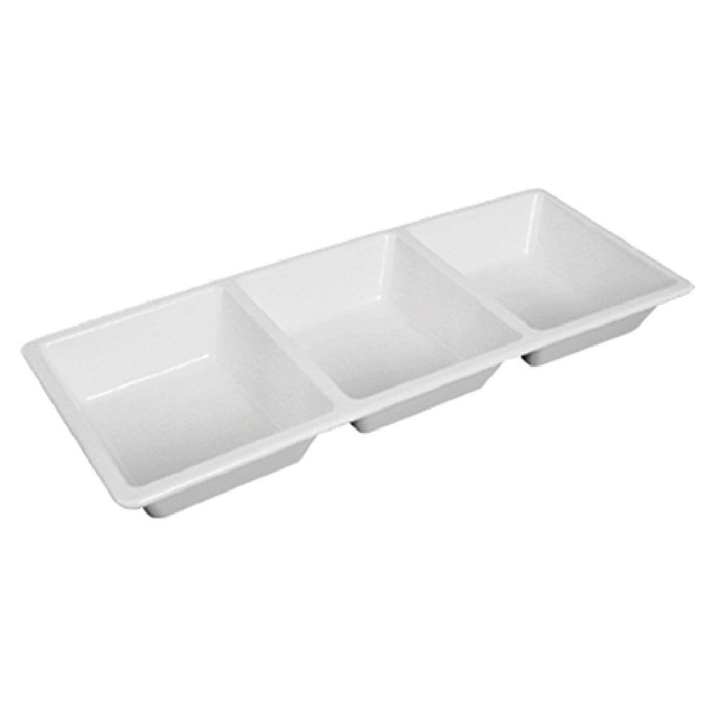 BauscherHepp T3150 Multi Section Tray 14-3/4" X 5-9/10" X 1-3/4"H 3-section