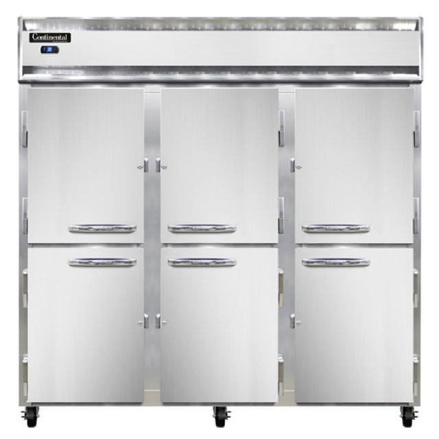 Continental Refrigerator 3RSNSSHD Refrigerator Reach-in Three-section