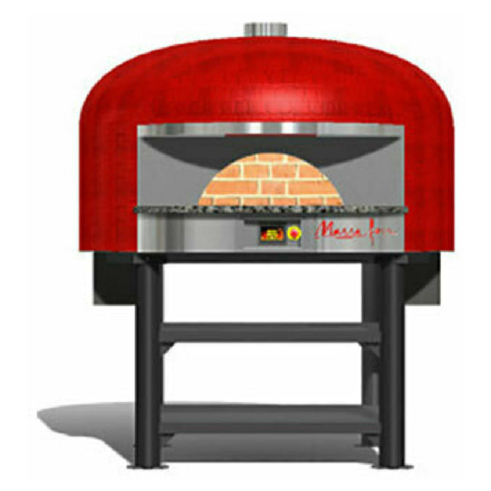 Marra Forni NP70W Neapolitan Wood Fired Oven 27.56" Dia. Interior Brick Deck Pizza Capacity