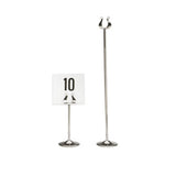 BauscherHepp 60.5495.4600 Table Number Stand 18-1/8"H (460mm) 18/10 Stainless Steel