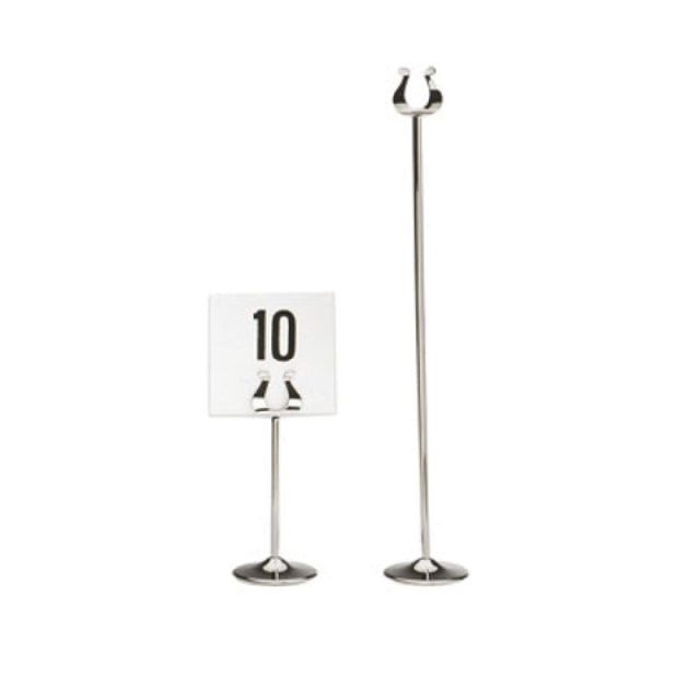 BauscherHepp 60.5495.1900 Table Number Stand 7-1/2"H (190mm) 18/10 Stainless Steel