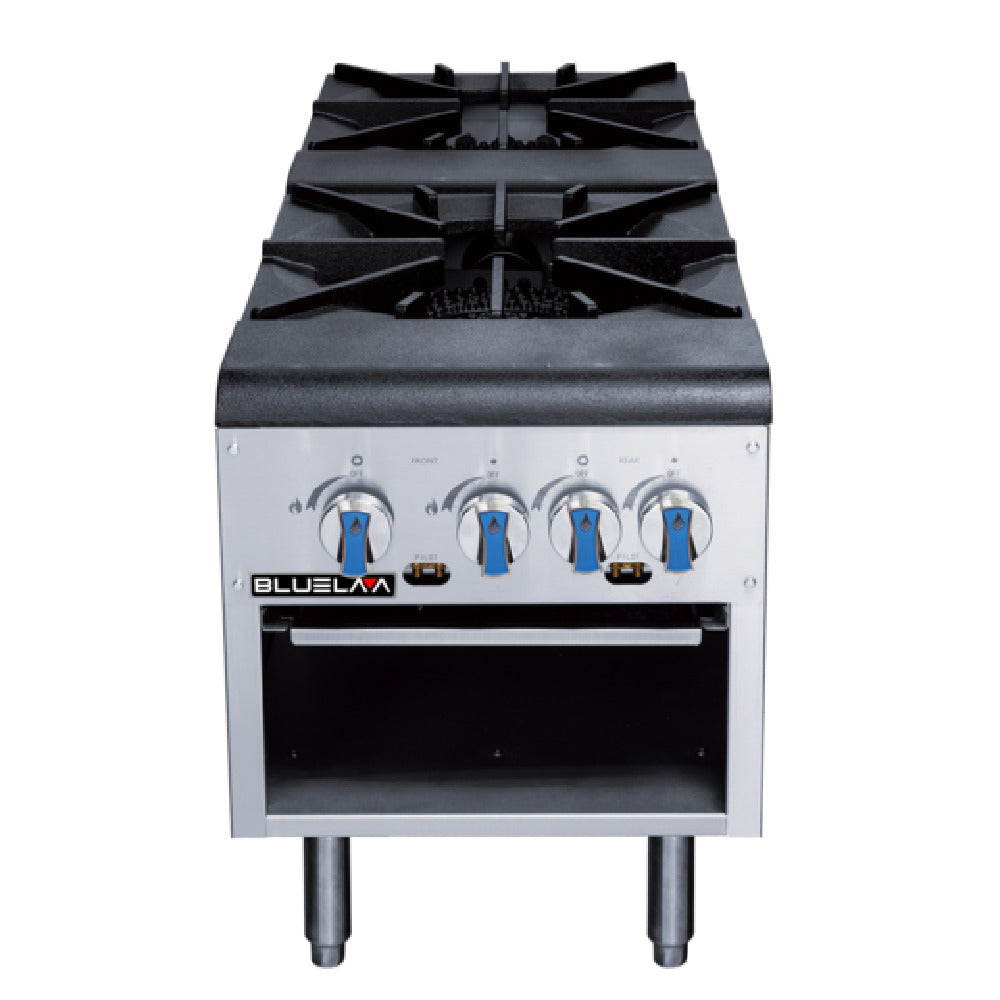 Blue Air BLSP2 - Stock Pot Range, Gas, 18"W X 42-1/4"D X 22-5/8"H