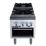Blue Air BLSP2 - Stock Pot Range, Gas, 18"W X 42-1/4"D X 22-5/8"H
