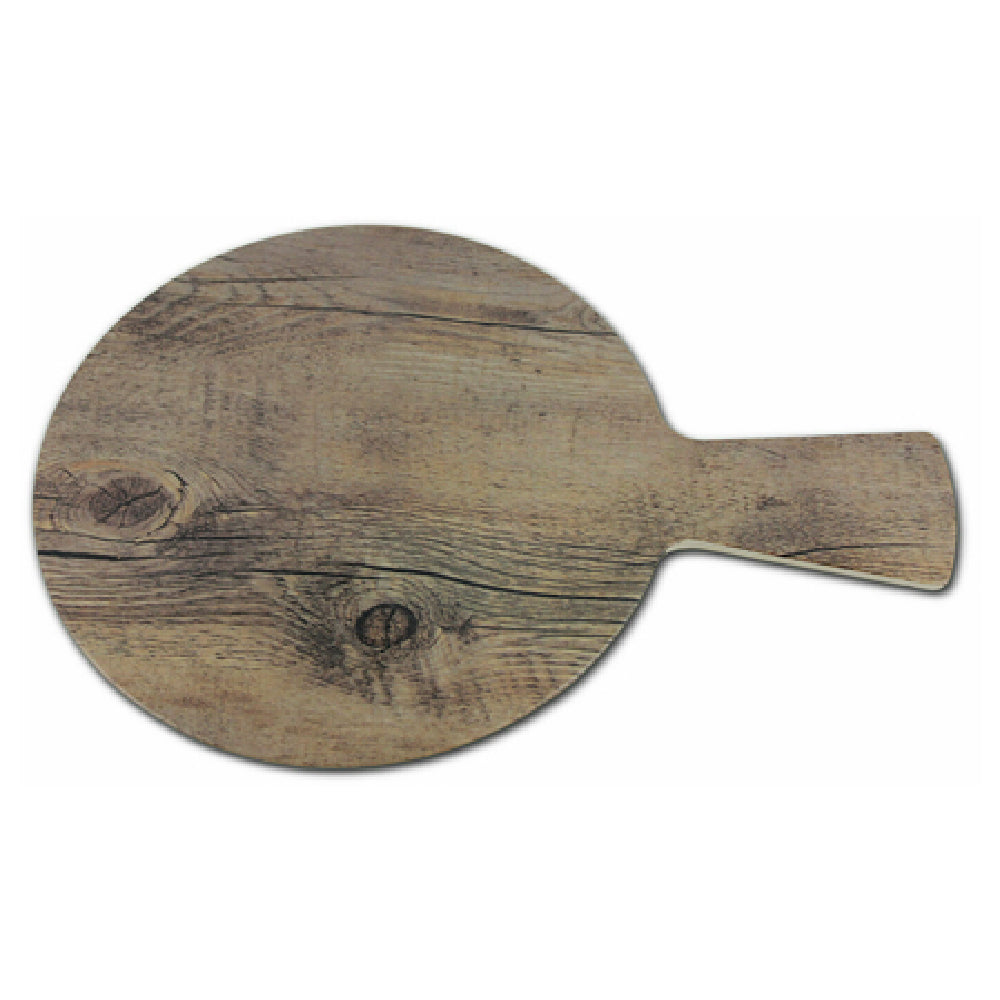 GET Enterprises M7RW-DW Elite Global Solutions Melamine Serving Board 7" Dia. X 1/2"H Round
