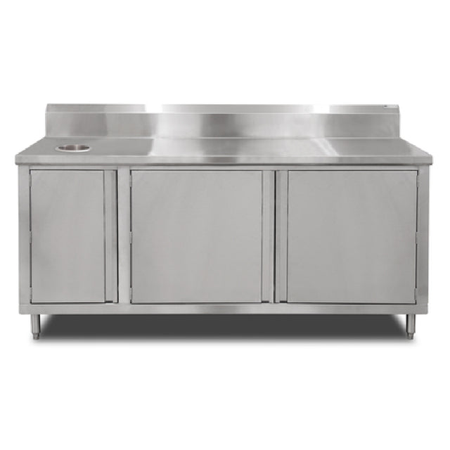 John Boos 4BU4R5-3672-R-X Beverage Unit Cabinet Base With Hinged Doors On Front