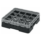 Cambro 16S318110 Camrack® Glass Rack With Soft Gray Extender Full Size