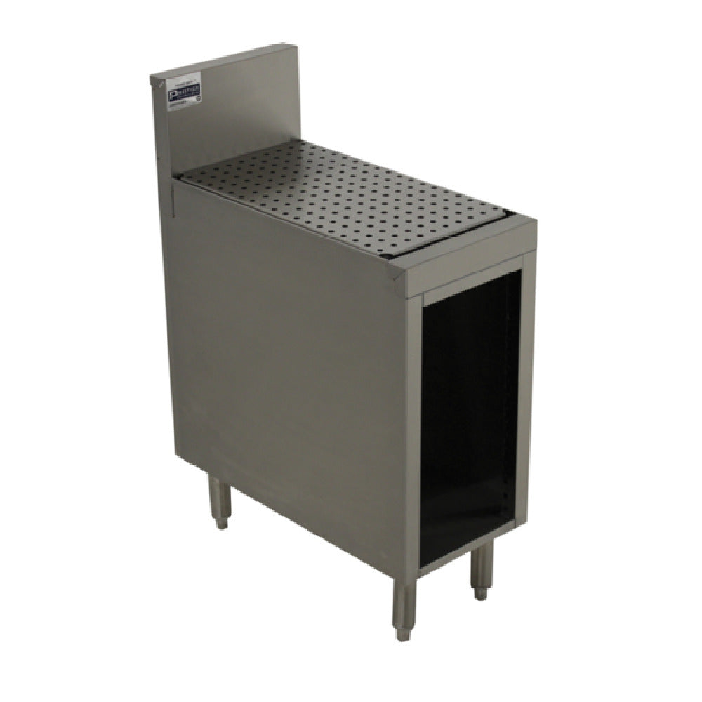 Advance Tabco PRSCO-19-18 Prestige Underbar Drainboard Cabinet Open Front 18"W X 25"D X 36"H