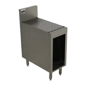 Advance Tabco PRSCO-19-18 Prestige Underbar Drainboard Cabinet Open Front 18"W X 25"D X 36"H
