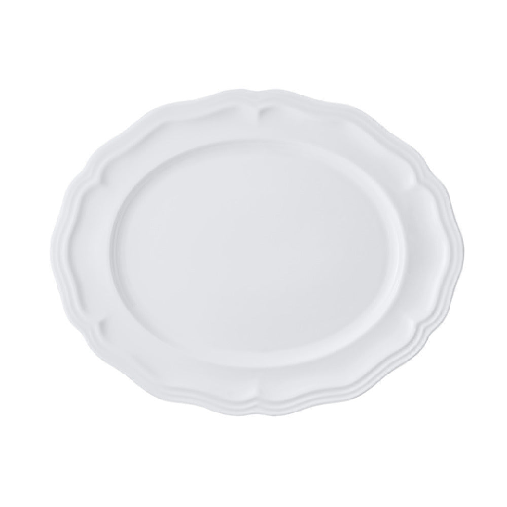 Steelite 6252FP817 Oval Platter 13.0" X 10.5" X 1.0" Adelina