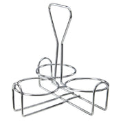 Winco WH-4 Condiment Jar Holder 3 Ring Fits CJ-7P And CJ-7G
