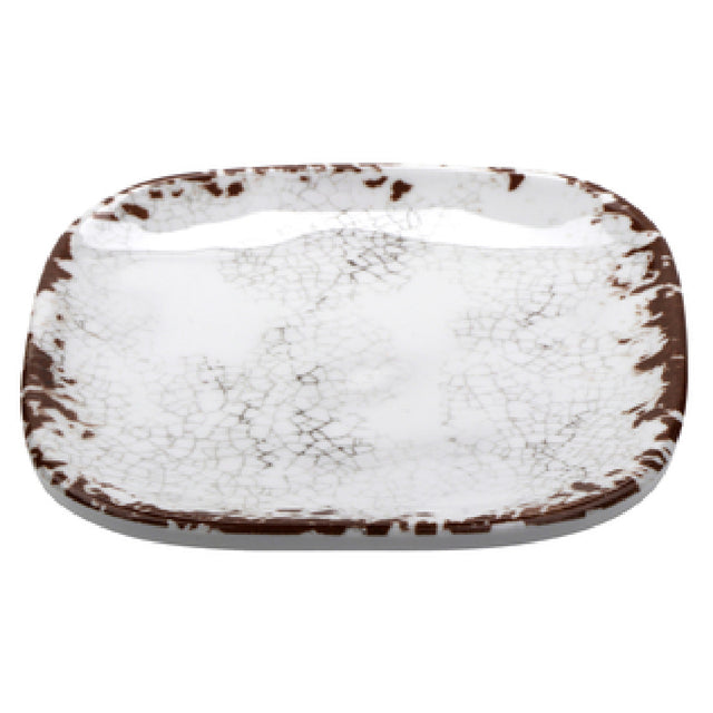 GET Enterprises SCS-4-FM French Mill™ Bread/Side Dish/Plate 4" Square