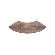 Elite Global Solutions M514QR-DW Melamine Meta Riser 14" X 5" X 5/8" H Quarter Circle
