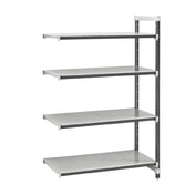 Cambro EA243064S4580 Camshelving® Elements Stationary Add-On Unit 24"W X 30"L X 64"H