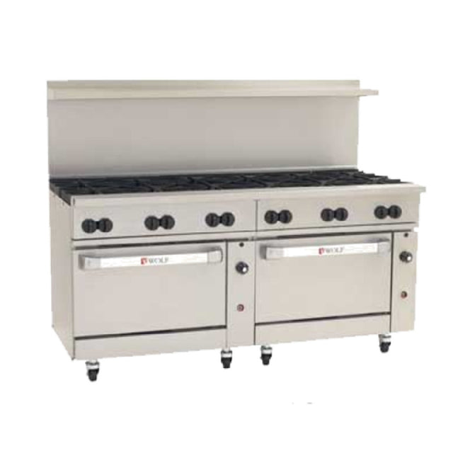 Wolf C72CC-12B_LP Challenger XL™ Restaurant Range 72" Gas
