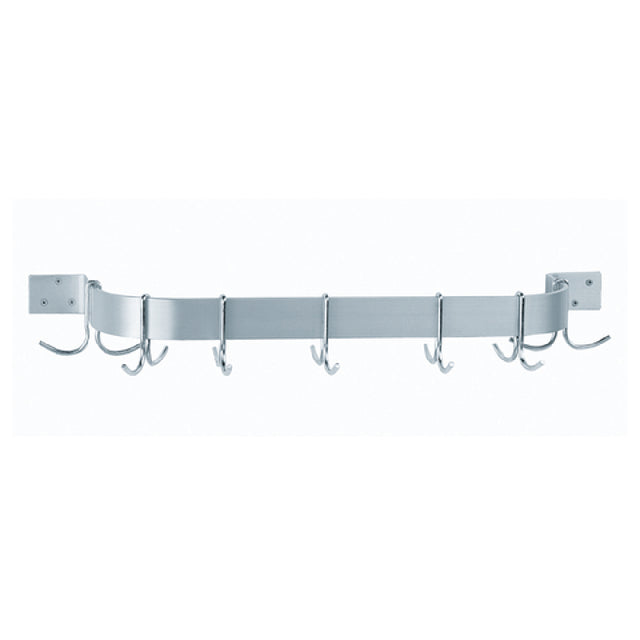 Advance Tabco SW1-96-EC-X Special Value Pot Rack Wall-mounted Single Bar Design