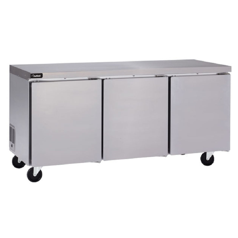Delfield GUR72BP-S Coolscapes® Worktable Refrigerator Three-section 72" W